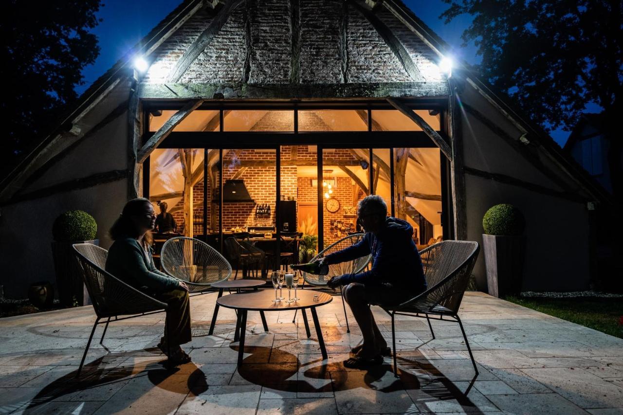 La Grange De Leonie, Chambres D'Hotes Avec Piscine Et Spa Mery-sur-Cher Exterior foto