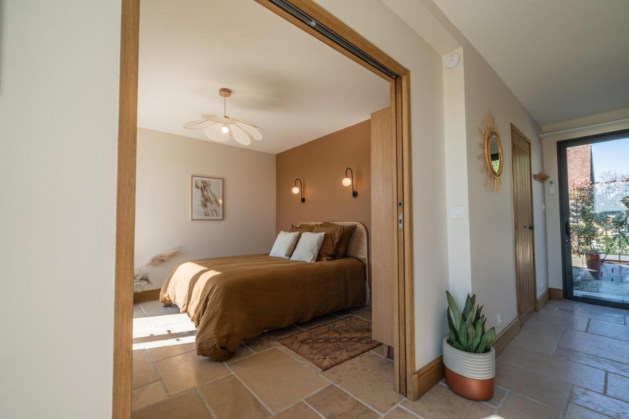 La Grange De Leonie, Chambres D'Hotes Avec Piscine Et Spa Mery-sur-Cher Exterior foto