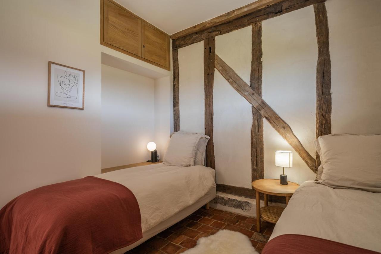 La Grange De Leonie, Chambres D'Hotes Avec Piscine Et Spa Mery-sur-Cher Exterior foto