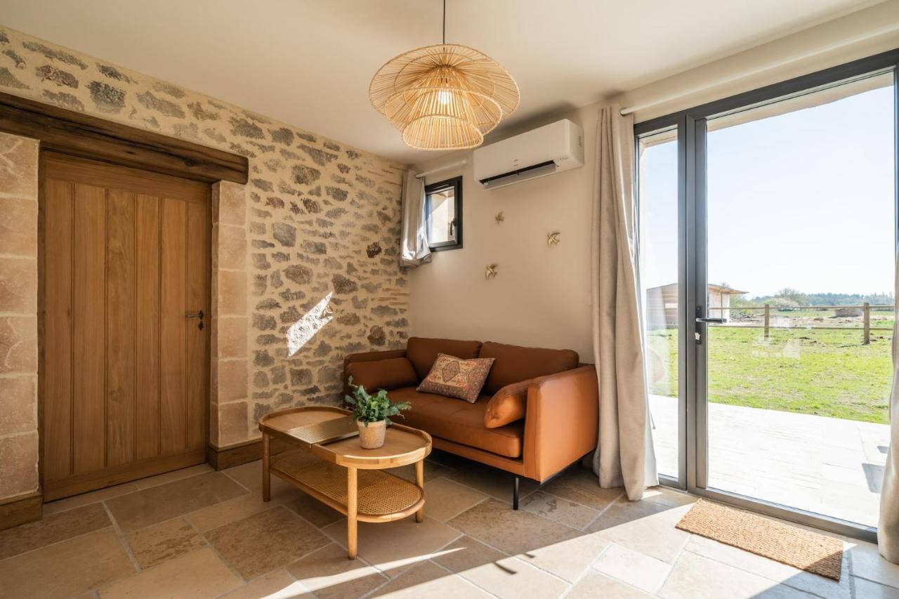 La Grange De Leonie, Chambres D'Hotes Avec Piscine Et Spa Mery-sur-Cher Exterior foto